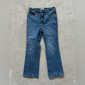 Madewell Cali Demi-Boot Jeans size 29